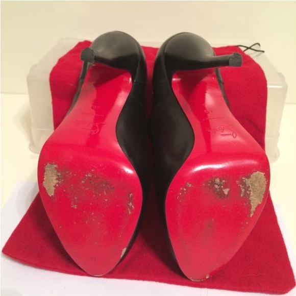 Louboutin Lady Derby heels, size 40 EU - Picture 2 of 4